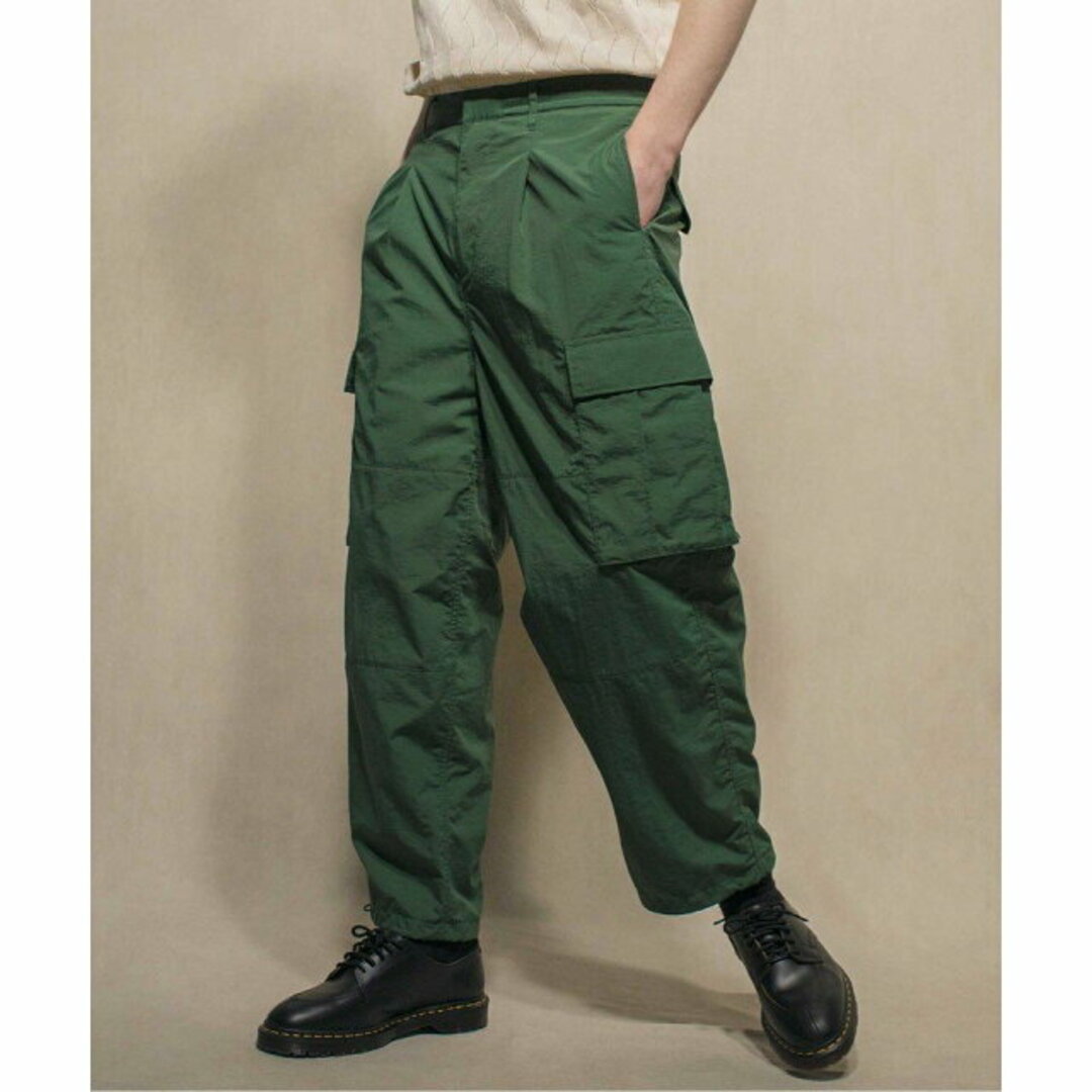 BEAUTY&YOUTH UNITED ARROWS(ビューティアンドユースユナイテッドアローズ)の【OLIVE】【L】<monkey time> NYLON TAFFETA CARGO EASY/カーゴパンツ メンズのパンツ(ワークパンツ/カーゴパンツ)の商品写真