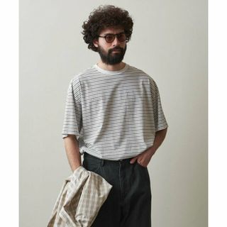 スティーブンアラン(steven alan)の【WHITE】<Steven Alan> SIRO BORDER SHORT SLEEVE TEE -LOOSE/Tシャツ(その他)