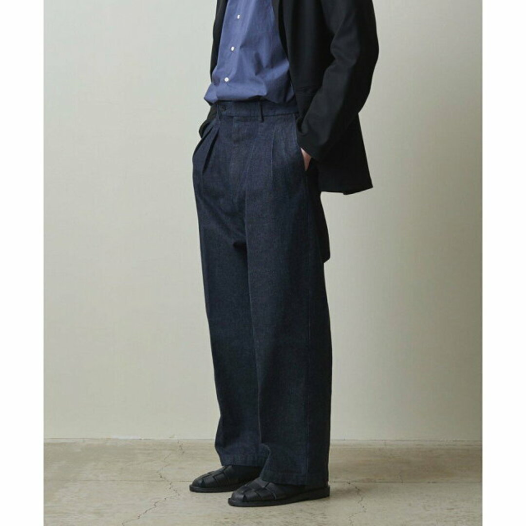 steven alan - 【NAVY】【L】<Steven Alan> 13.5oz IN2PLEATED DRESS