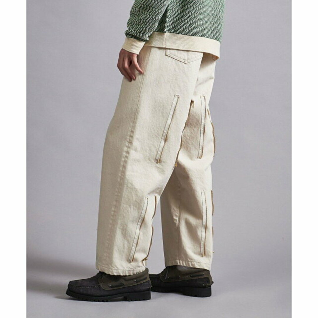 BEAUTY&YOUTH UNITED ARROWS(ビューティアンドユースユナイテッドアローズ)の【NATURAL】<monkey time> DENIM WIDE BONDAGE PANTS/デニムパンツ メンズのパンツ(その他)の商品写真