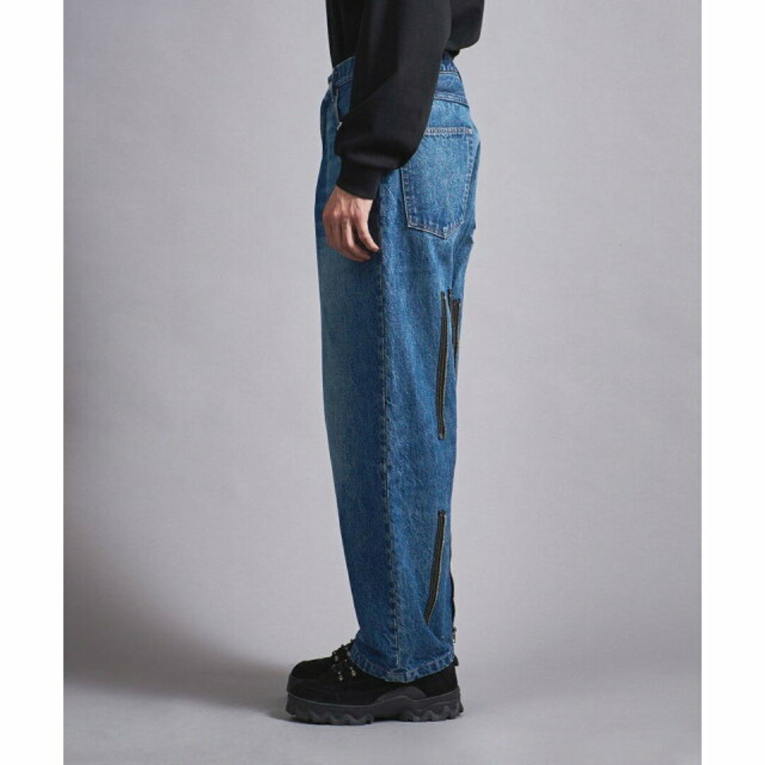 BEAUTY&YOUTH UNITED ARROWS(ビューティアンドユースユナイテッドアローズ)の【COBALT】<monkey time> DENIM WIDE BONDAGE PANTS/デニムパンツ メンズのパンツ(その他)の商品写真