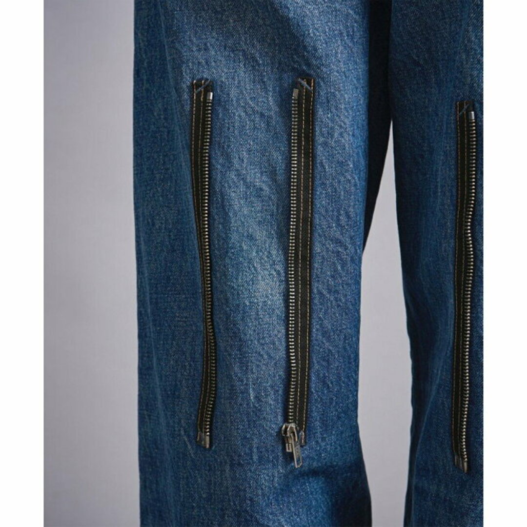 BEAUTY&YOUTH UNITED ARROWS(ビューティアンドユースユナイテッドアローズ)の【COBALT】<monkey time> DENIM WIDE BONDAGE PANTS/デニムパンツ メンズのパンツ(その他)の商品写真