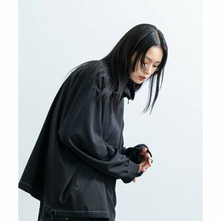 ジュンレッド(JUNRED)の【ブラック（01）】【 セットアップ対応 】サイドコードスタンドZIPブルゾン(ブルゾン)