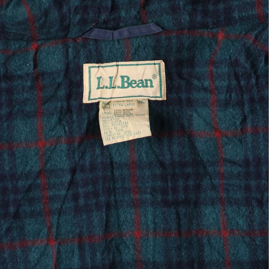 L.L.Bean(エルエルビーン)の古着 80年代 エルエルビーン L.L.Bean マウンテンパーカー シェルジャケット メンズXL ヴィンテージ /eaa406099 メンズのジャケット/アウター(マウンテンパーカー)の商品写真