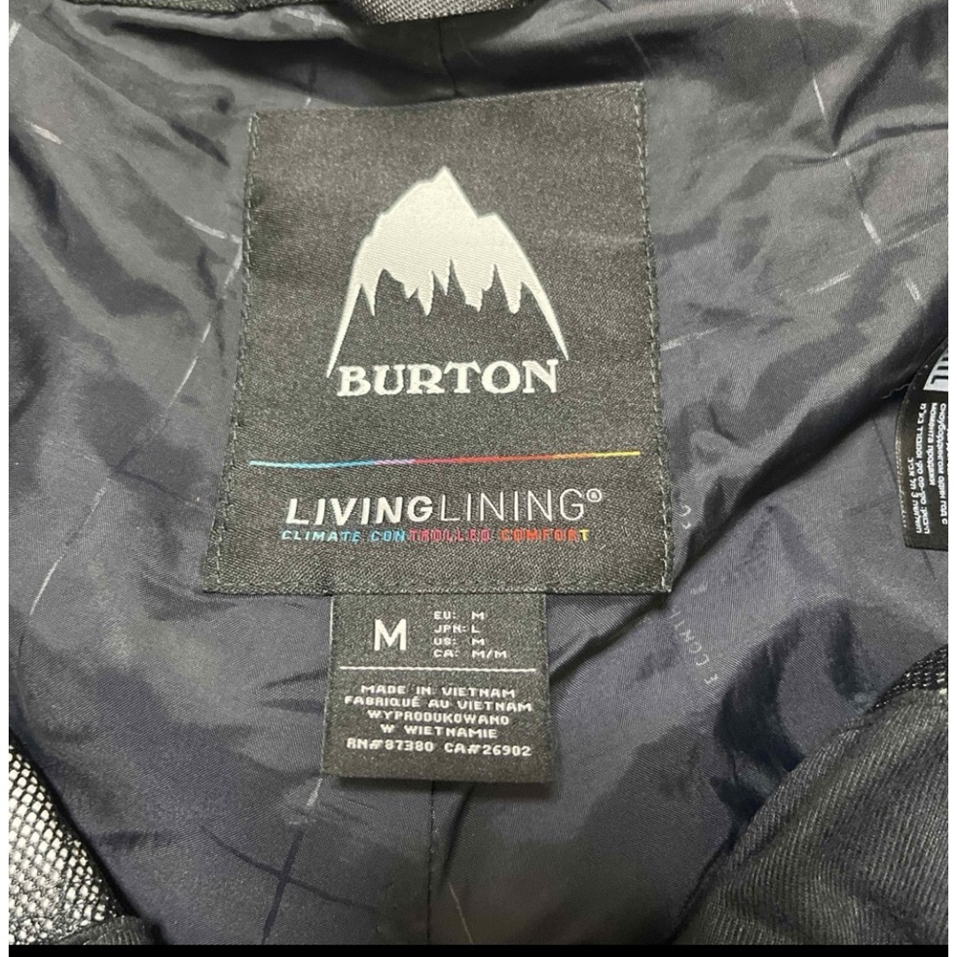 BURTON(バートン)のsakusaku様専用　バートン　スノーボードウェアパンツセットメンズMサイズ スポーツ/アウトドアのスノーボード(ウエア/装備)の商品写真