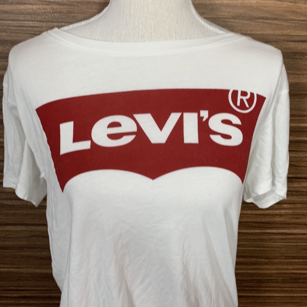 Levi's(リーバイス)のLevi's リーバイス リーヴァイス Tシャツ M相当 白 ホワイト 半袖 メンズのトップス(Tシャツ/カットソー(半袖/袖なし))の商品写真