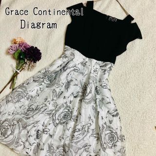 新品未使用⭐︎Diagram Grace Continental 膝丈ワンピース