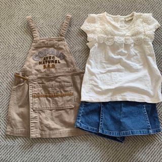 ベビーギャップ(babyGAP)のサイズ95 トップス　ボトムス　ワンピース　3点　まとめ売り(Tシャツ/カットソー)