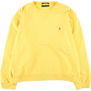 トミーヒルフィガー(TOMMY HILFIGER)の古着 トミーヒルフィガー TOMMY HILFIGER ワンポイントロゴスウェットシャツ トレーナー メンズXL /eaa406389(スウェット)