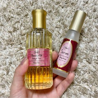 サボン(SABON)のSABON ビューティーオイル ヘアセラム ローズティー グリーンローズ(その他)