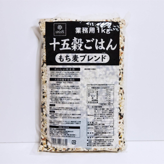 ハクバク(Hakubaku)のはくばく 十五穀ごはん もち麦ブレンド 1kg(米/穀物)