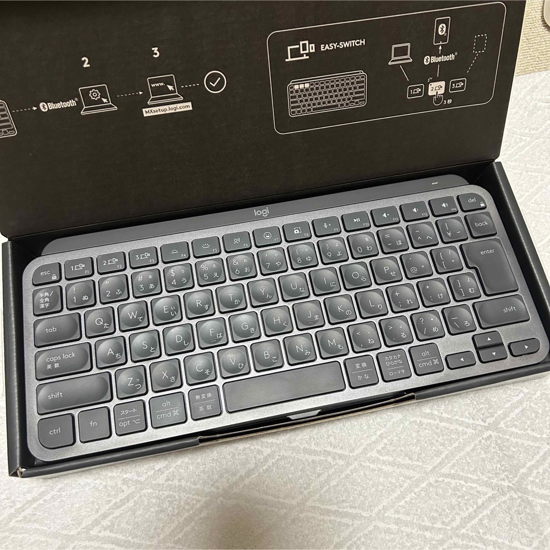 KX700GRLogicool MX KEYS MINI グラファイト KX700GR