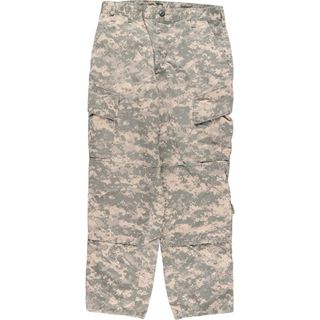 古着 07年納品 米軍実品 ACU デジタルカモ 迷彩柄 ミリタリー カーゴパンツ コンバットパンツ USA製 メンズw34 /eaa406600(ワークパンツ/カーゴパンツ)