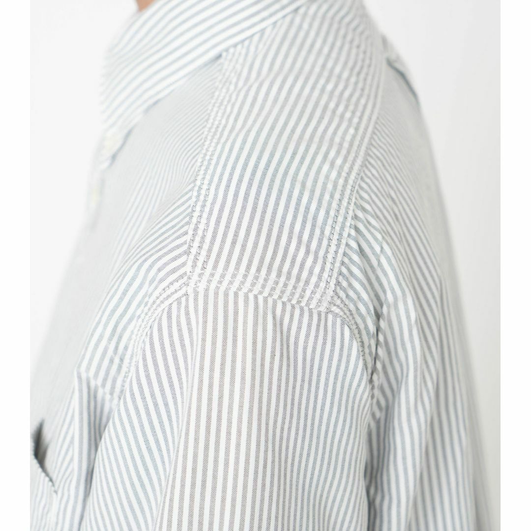 nanamica(ナナミカ)の新品　ナナミカ　Button Down Stripe Wind Shirt メンズのトップス(シャツ)の商品写真