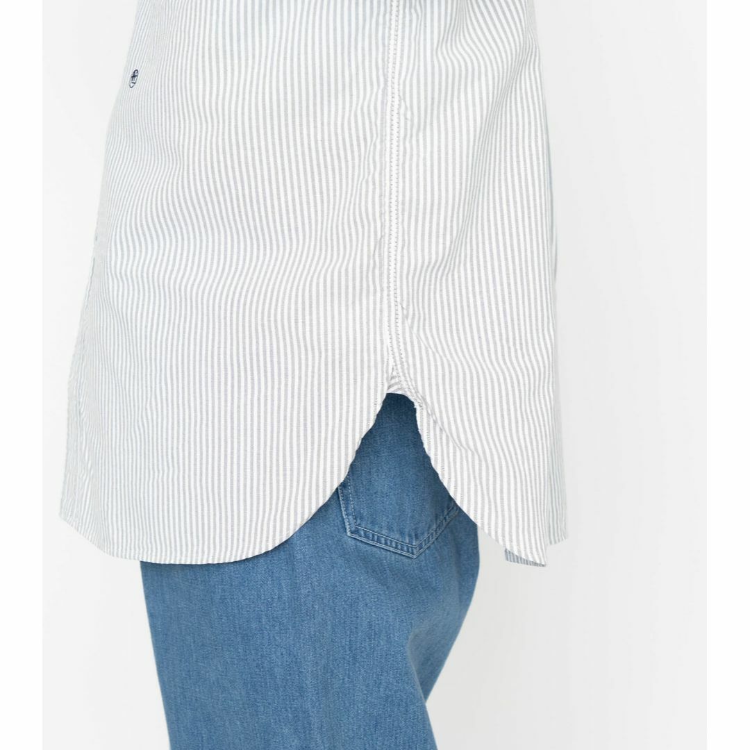 nanamica(ナナミカ)の新品　ナナミカ　Button Down Stripe Wind Shirt メンズのトップス(シャツ)の商品写真