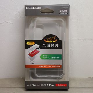 エレコム(ELECOM)のiPhone 12 / Pro ハイブリッド ケース ガラスフィルム(iPhoneケース)