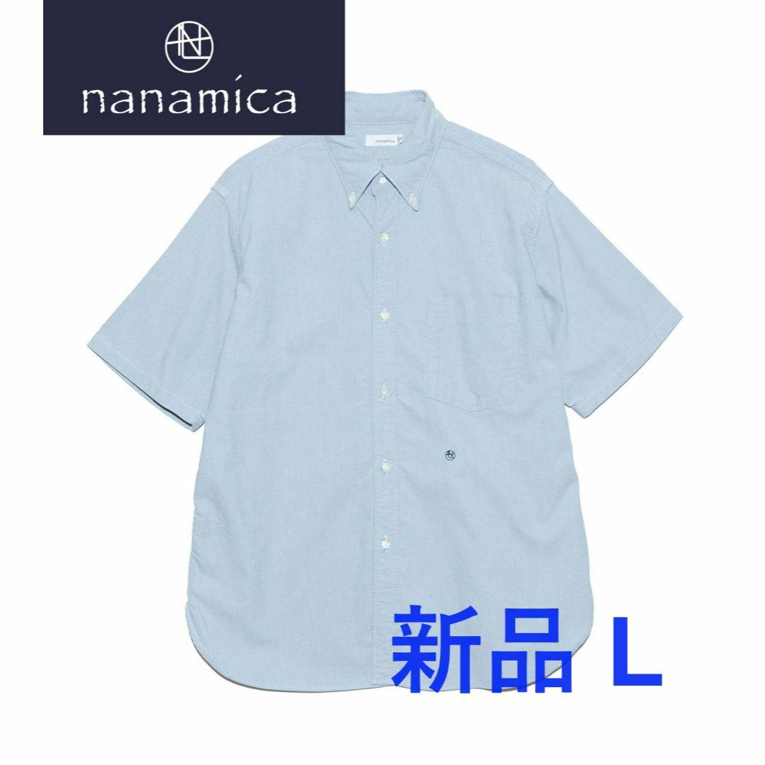 nanamica(ナナミカ)の新品　ナナミカ　Button Down Wind H/S Shirt メンズのトップス(シャツ)の商品写真