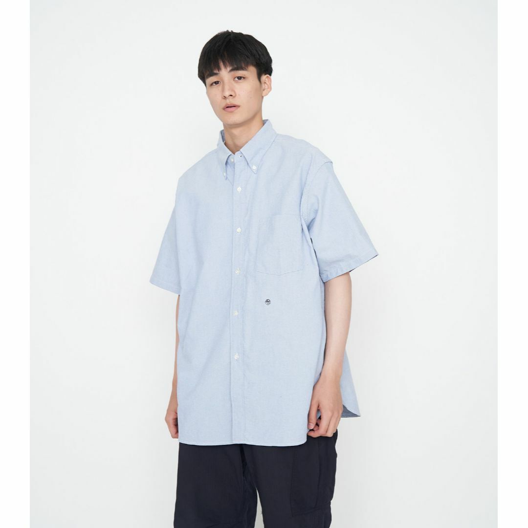 nanamica(ナナミカ)の新品　ナナミカ　Button Down Wind H/S Shirt メンズのトップス(シャツ)の商品写真