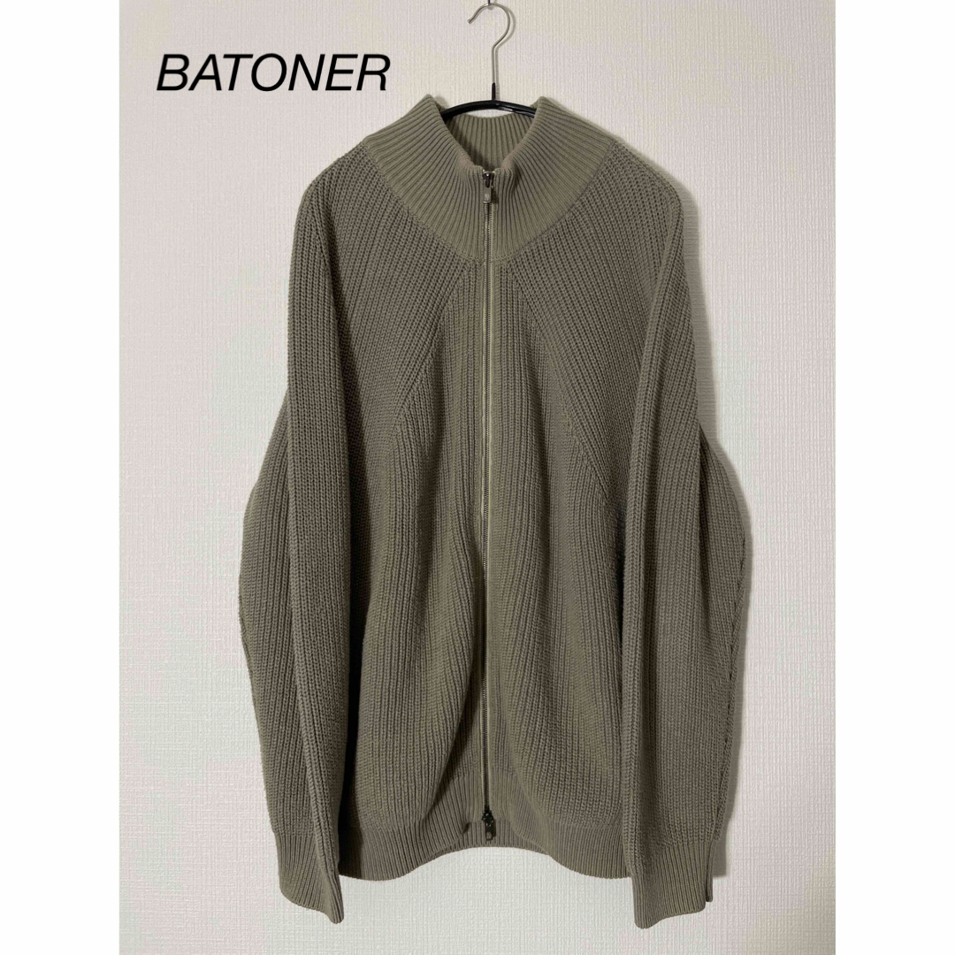 BATONER SIGNATURE DRIVERS KNIT69肩幅