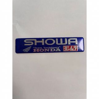 ホンダ(ホンダ)のSHOWAホンダ　耐熱エンブレム　ブルー　ホンダ　ヤマハ　スズキ　カワサキ(ステッカー)