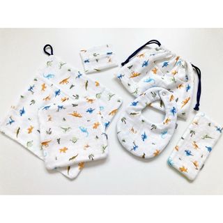 HAPPY BAG  福袋セット　恐竜柄　男の子　ハンドメイド　入園準備(外出用品)