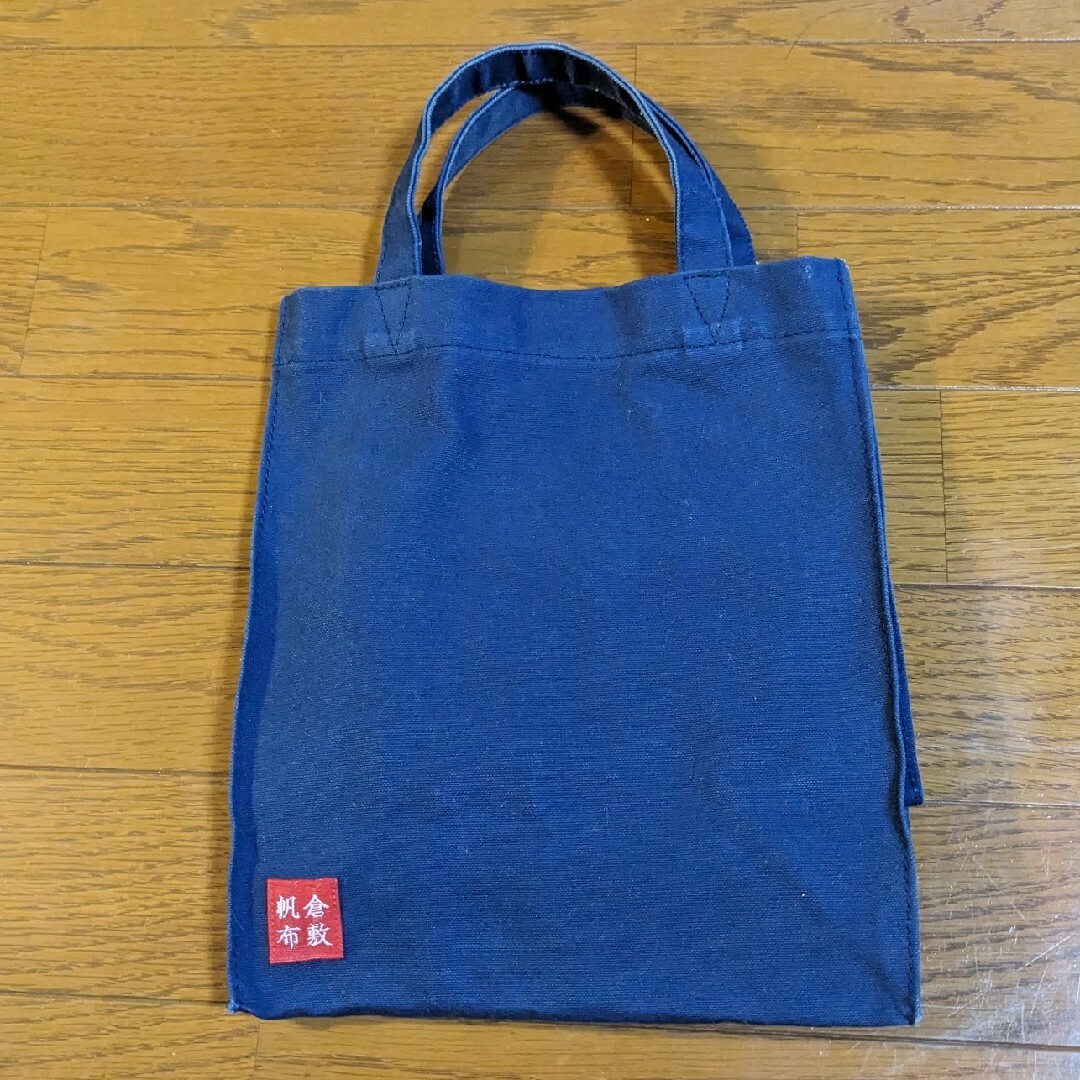 倉敷帆布　トートバッグ　ネイビー レディースのバッグ(トートバッグ)の商品写真