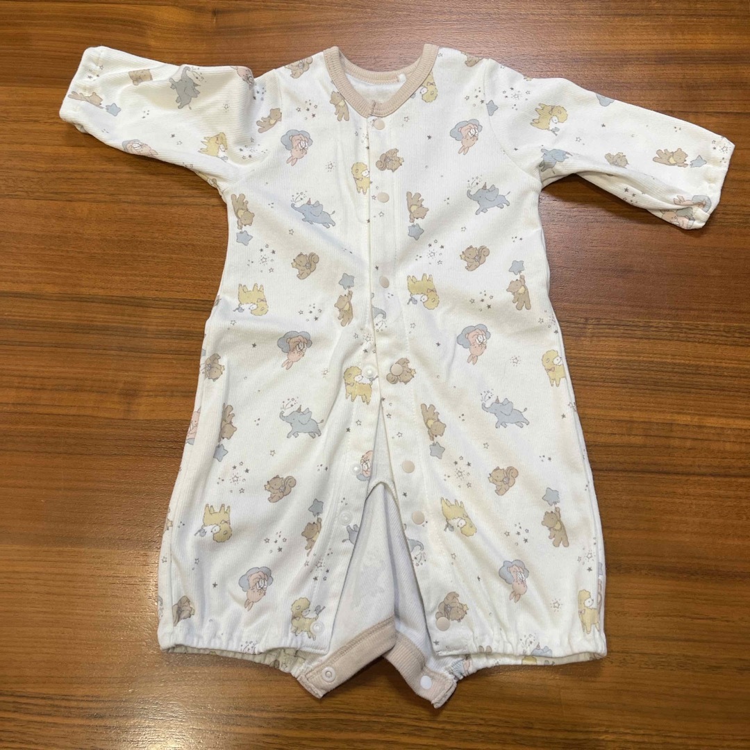 西松屋(ニシマツヤ)の新生児 乳児　赤ちゃん　ベビー服 キッズ/ベビー/マタニティのベビー服(~85cm)(その他)の商品写真