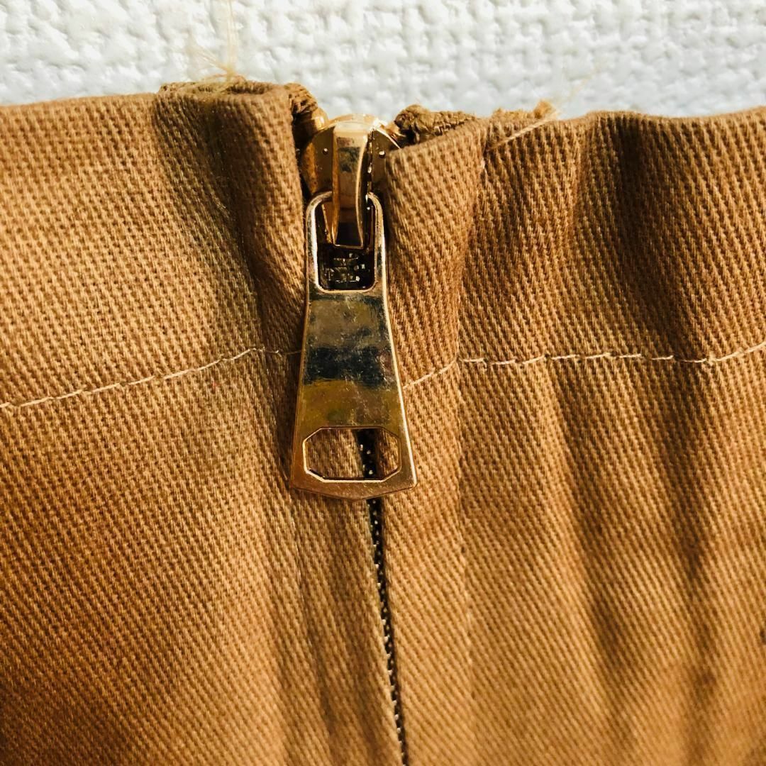 サロペット  オーバーオール ブラウン カーゴ 2XL 作業着 大きいサイズ メンズのパンツ(サロペット/オーバーオール)の商品写真