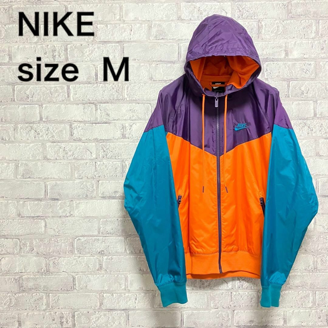 NIKE - 【NIKE】ナイキ ナイロンジャンバー 長袖 お洒落 美品の NIKE - 【NIKE】ナイキ ナイロンジャンバー 長袖 お洒落 美品の