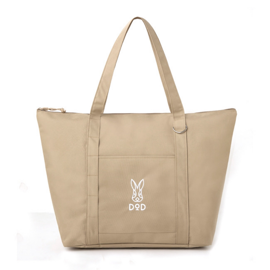 DOD(ディーオーディー)のDOD［ディーオーディー］ ビッグトートバッグ ベージュ レディースのバッグ(トートバッグ)の商品写真