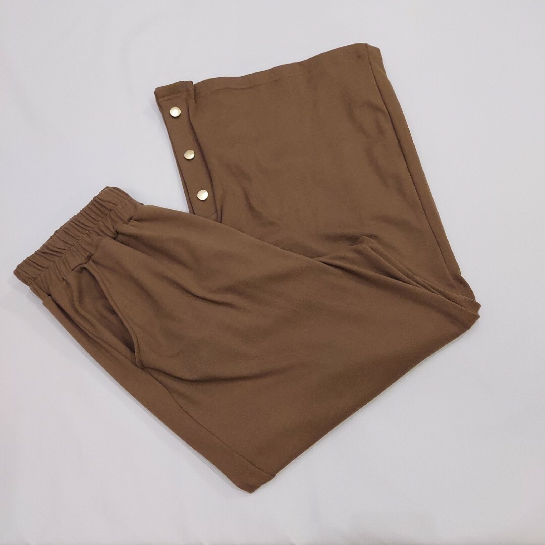 しまむら(シマムラ)のrinachishima 裾ボタンパンツ 低身長 小柄 レディースのパンツ(その他)の商品写真