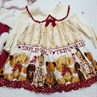 シャーリーテンプル(Shirley Temple)の♥️美品♥️シャーリーテンプル　くまワンピース(ワンピース)