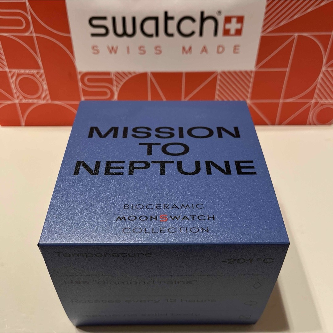 Omega × Swatch Mission to Neptune腕時計(アナログ)