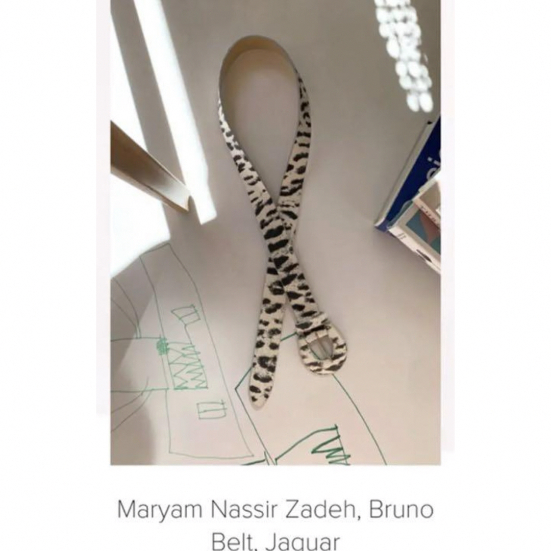 MARYAM NASSIR ZADEH(マリアムナッシアーザデー)のMaryam Nassir Zadeh  マリアムナッシアーザデー ベルト レディースのファッション小物(ベルト)の商品写真