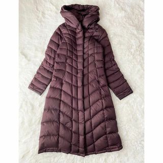 パタゴニア(patagonia)のパタゴニア Patagonia ダウン ロング ベンチコート エンジ M相当(ダウンコート)