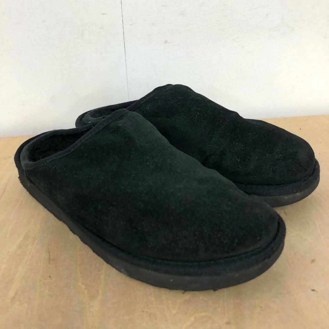 格安購入 【送料無料】UGG CLASSIC SLIP-ON BLACK スリッポン 黒