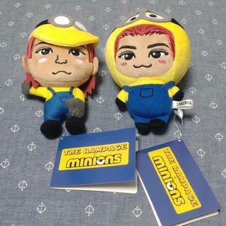 ザランページ(THE RAMPAGE)のTHE RAMPAGE×MINION　ぬいぐるみ　TAKUMA　２点セット(キャラクターグッズ)