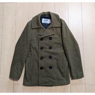 ショット(schott)の36 美品 SCHOTT 753US スリムフィット Pコート カーキ(ピーコート)