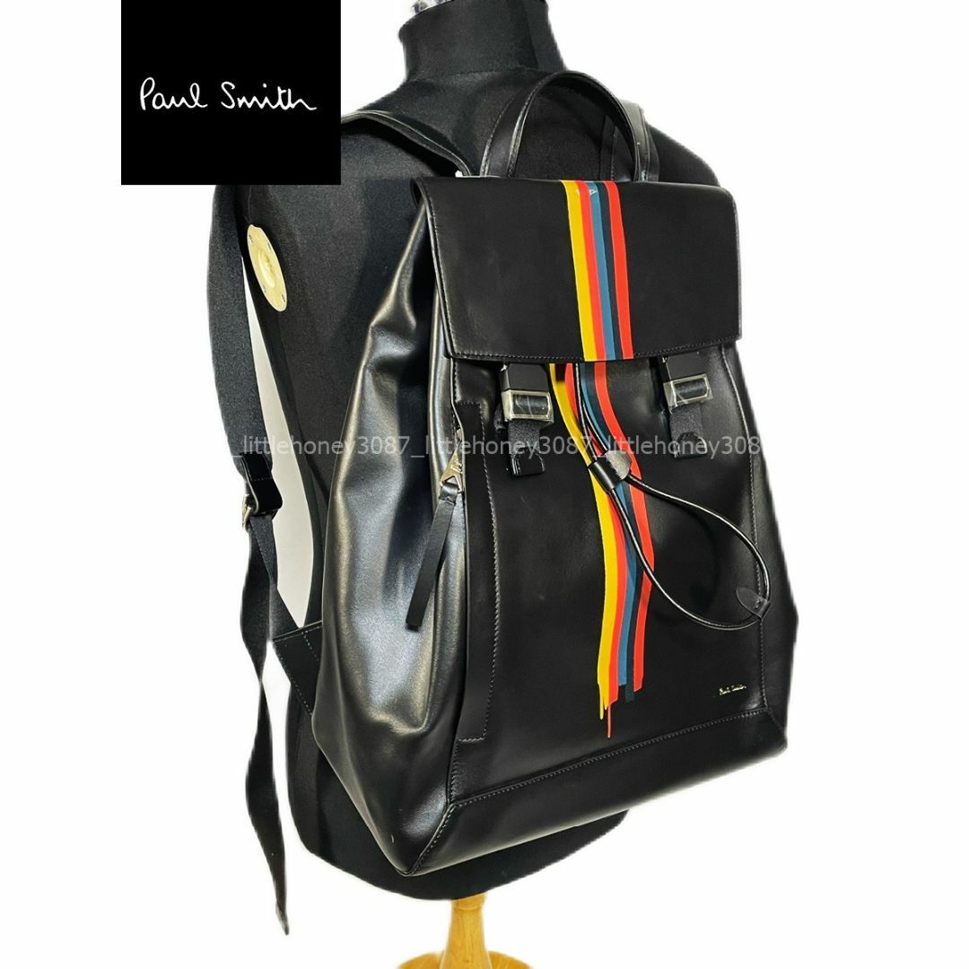 Paul Smith(ポールスミス)のPaul Smith ポールスミス　トラベル　レザー・バックパック メンズのバッグ(バッグパック/リュック)の商品写真