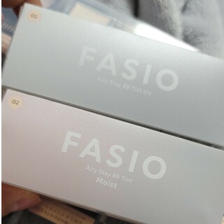 Fasio - 未開封二種セット　ファシオ エアリーステイ BB ティント モイスト 02
