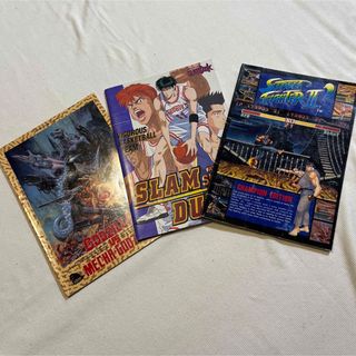 レトロ ノートセット ゴジラ ストII スラムダンク(その他)