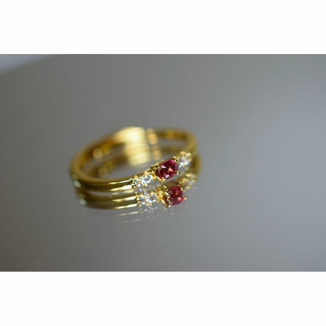 SR3-120 上質 宝石質 明るい ローズピンク 天然 スピネル ミャンマー産 レディースのアクセサリー(リング(指輪))の商品写真