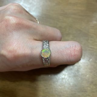 ビジュマム  オパールリング💍(リング(指輪))