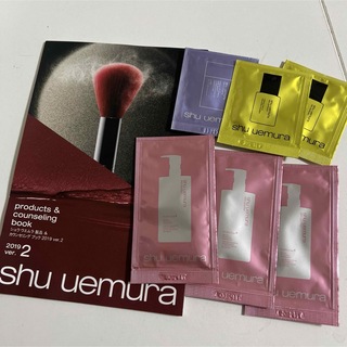 シュウウエムラ(shu uemura)のshu uemura スキンケアサンプル6つセット試供品(サンプル/トライアルキット)