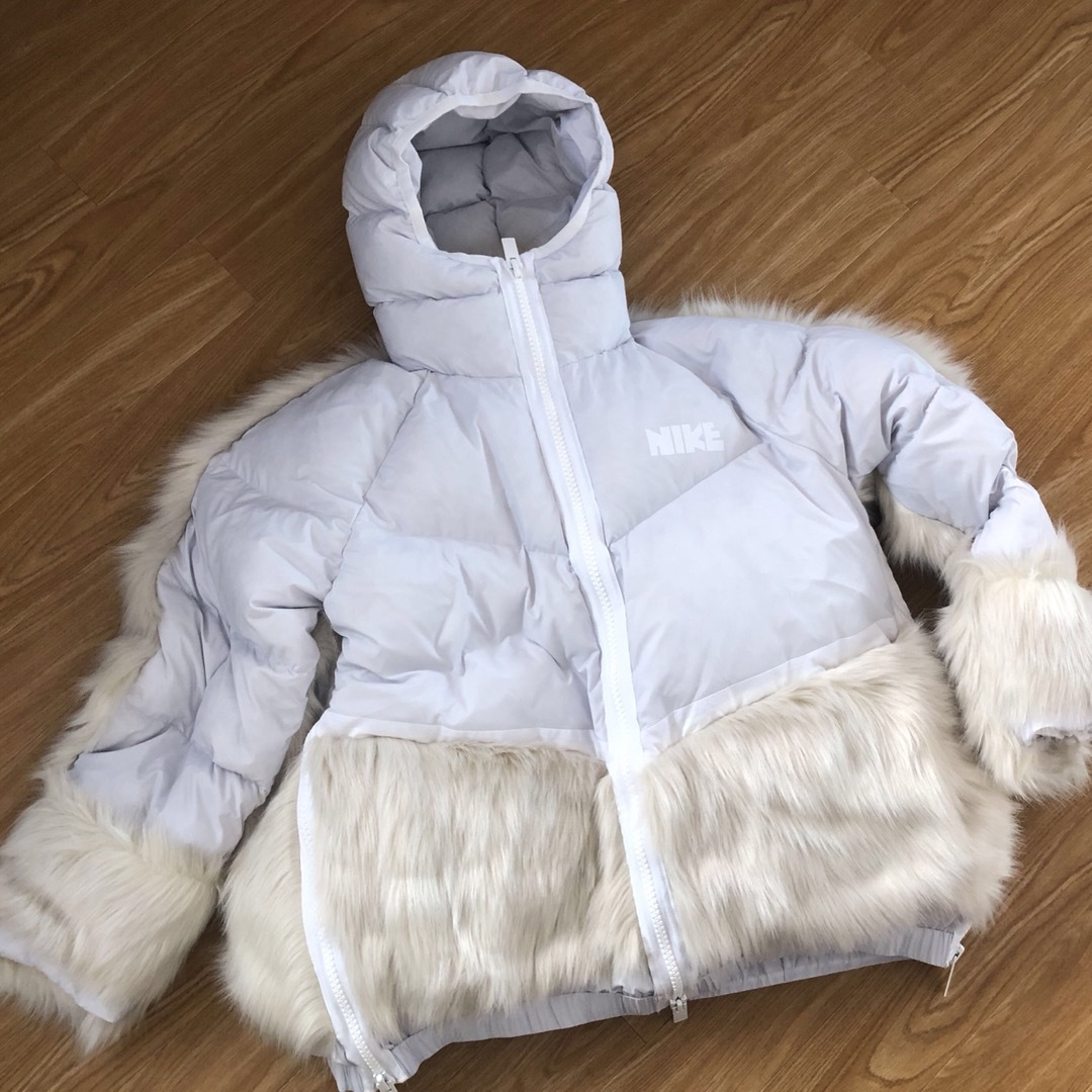 Nike Sacai Fur ファー S Size White 白靴/シューズ