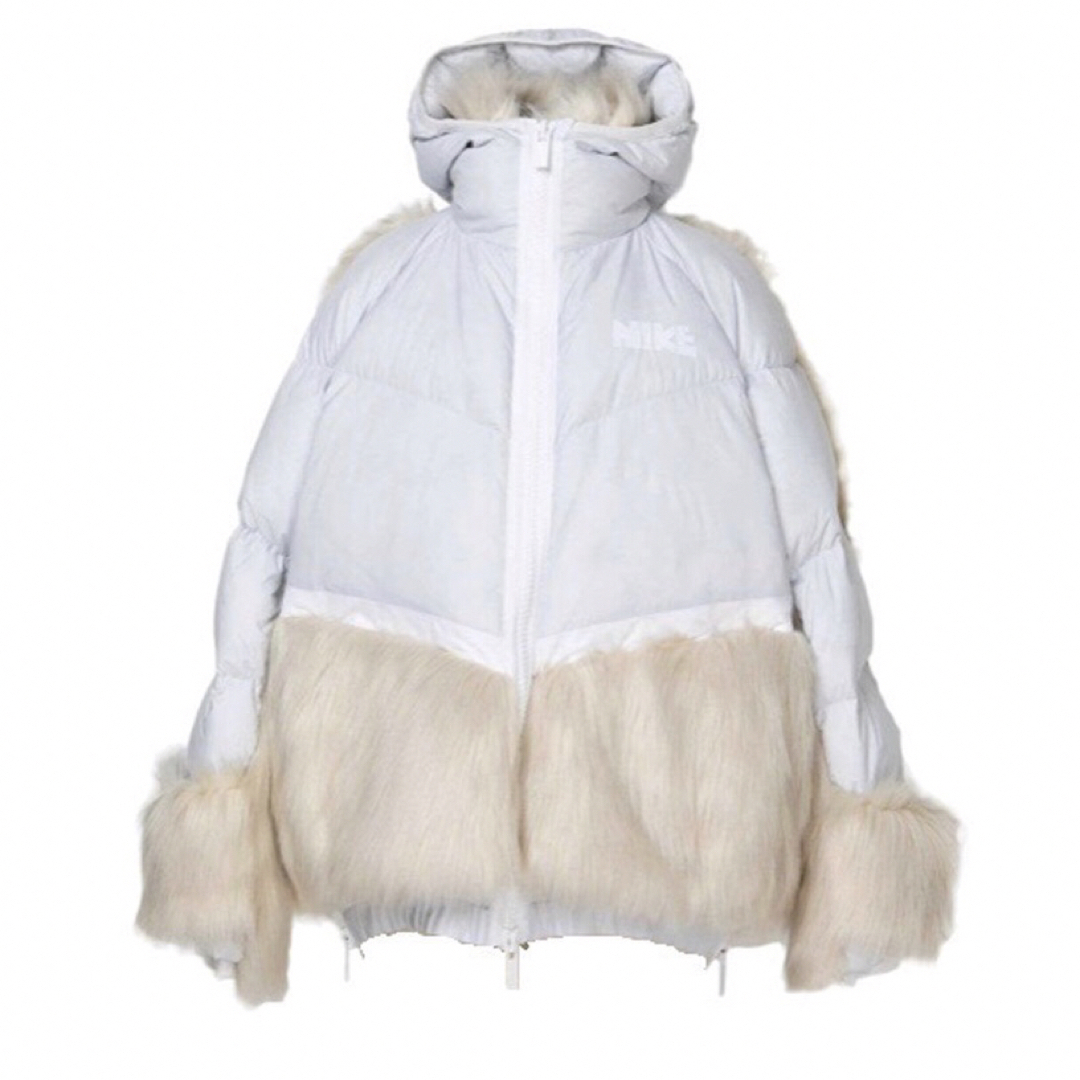 Nike Sacai Fur ファー S Size White 白靴/シューズ