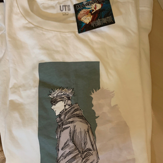 ユニクロ(UNIQLO)の五条悟　Tシャツ　UNIQLO(Tシャツ/カットソー(半袖/袖なし))