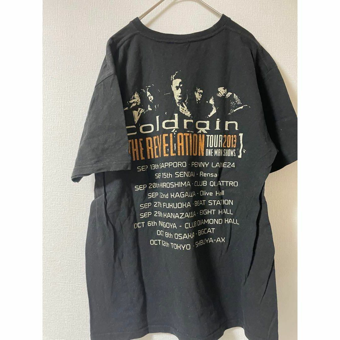 Printstar(プリントスター)のcoldrain The Revelation TOUR 2013 Tシャツ エンタメ/ホビーのタレントグッズ(ミュージシャン)の商品写真