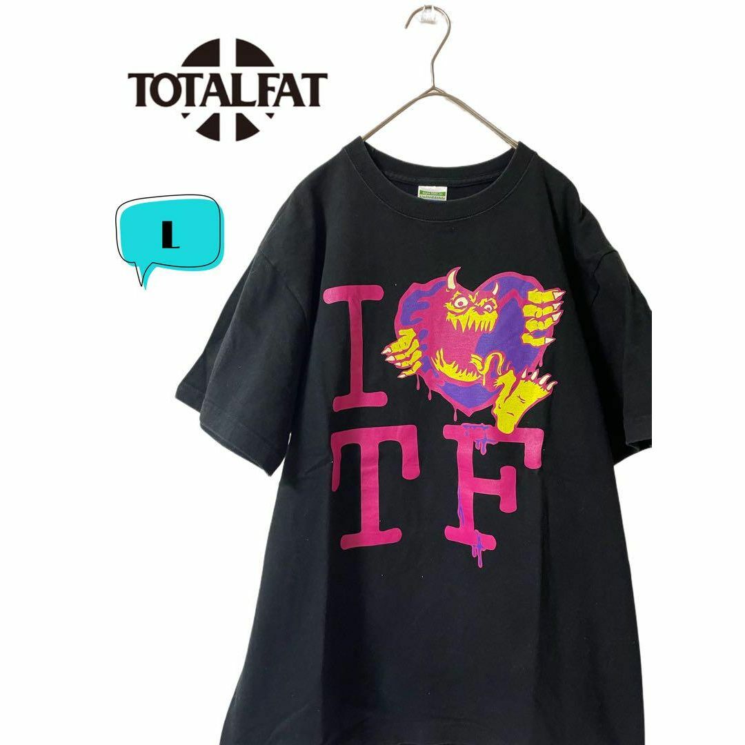 UnitedAthle(ユナイテッドアスレ)のTOTALFAT×RIP DESIGN WORXX限定コラボ廃盤バンドTシャツ エンタメ/ホビーのタレントグッズ(ミュージシャン)の商品写真