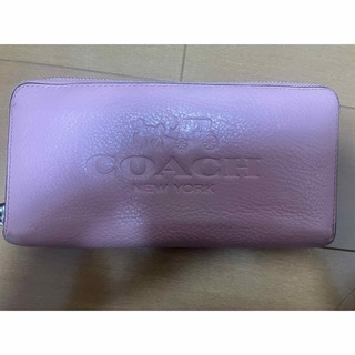 コーチ(COACH) 長財布 財布(レディース)（ピンク/桃色系）の通販 2,000
